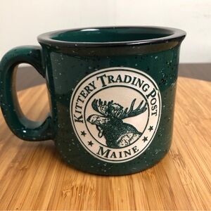 Kittery Trading Post Green Ceramic Mug